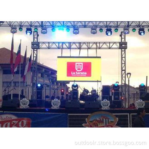 Die Casting High Definition LED Screen Rental IP54 Large P1